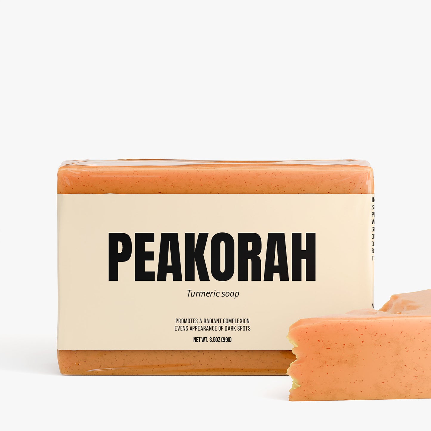 PEAKORAH Kojic Acid & Turmeric Soap