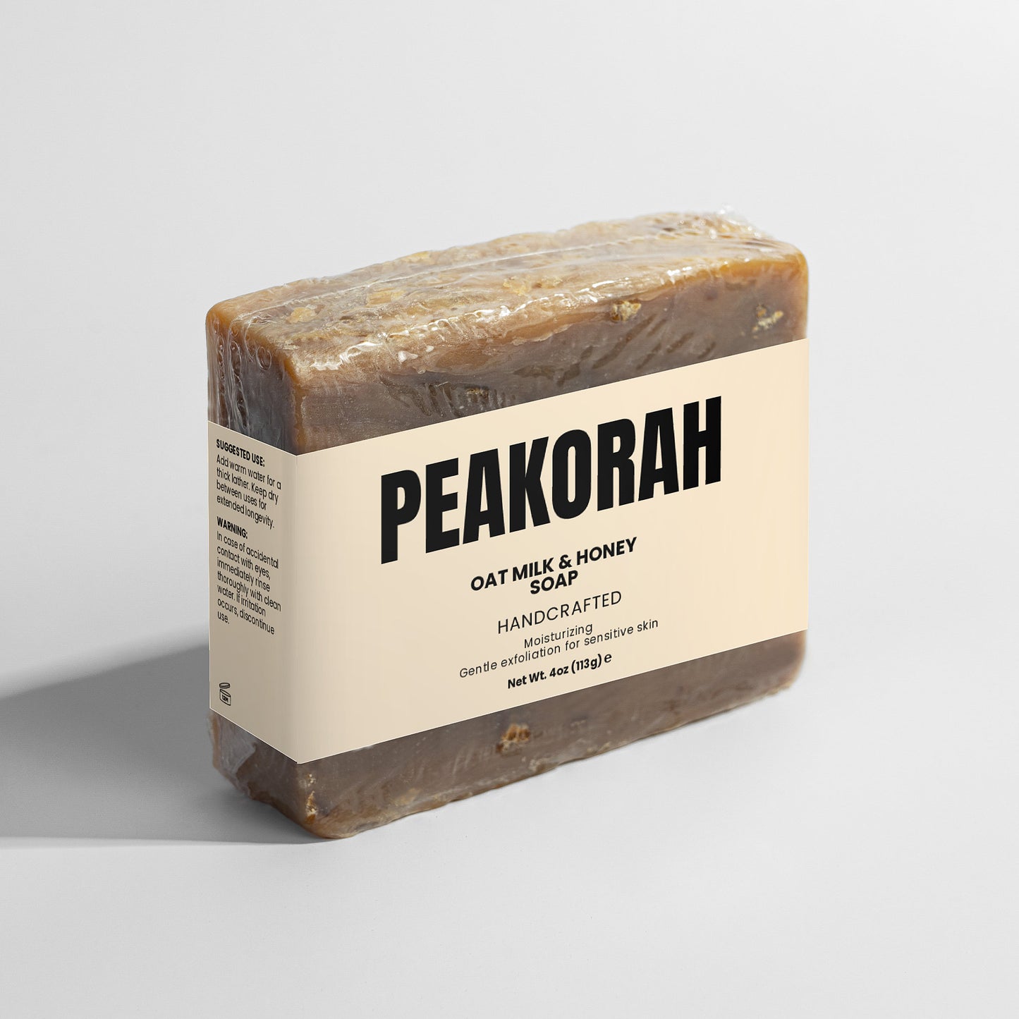 PEAKORAH Oat Milk Honey Soap