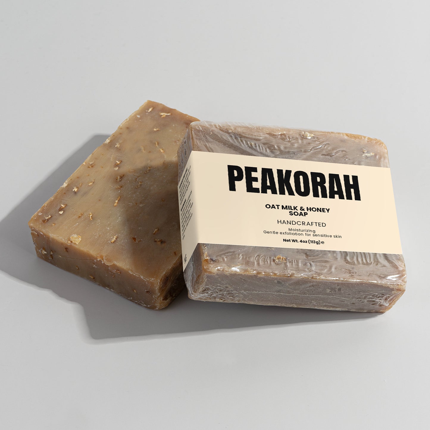 PEAKORAH Oat Milk Honey Soap
