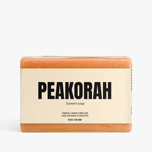 PEAKORAH Kojic Acid & Turmeric Soap